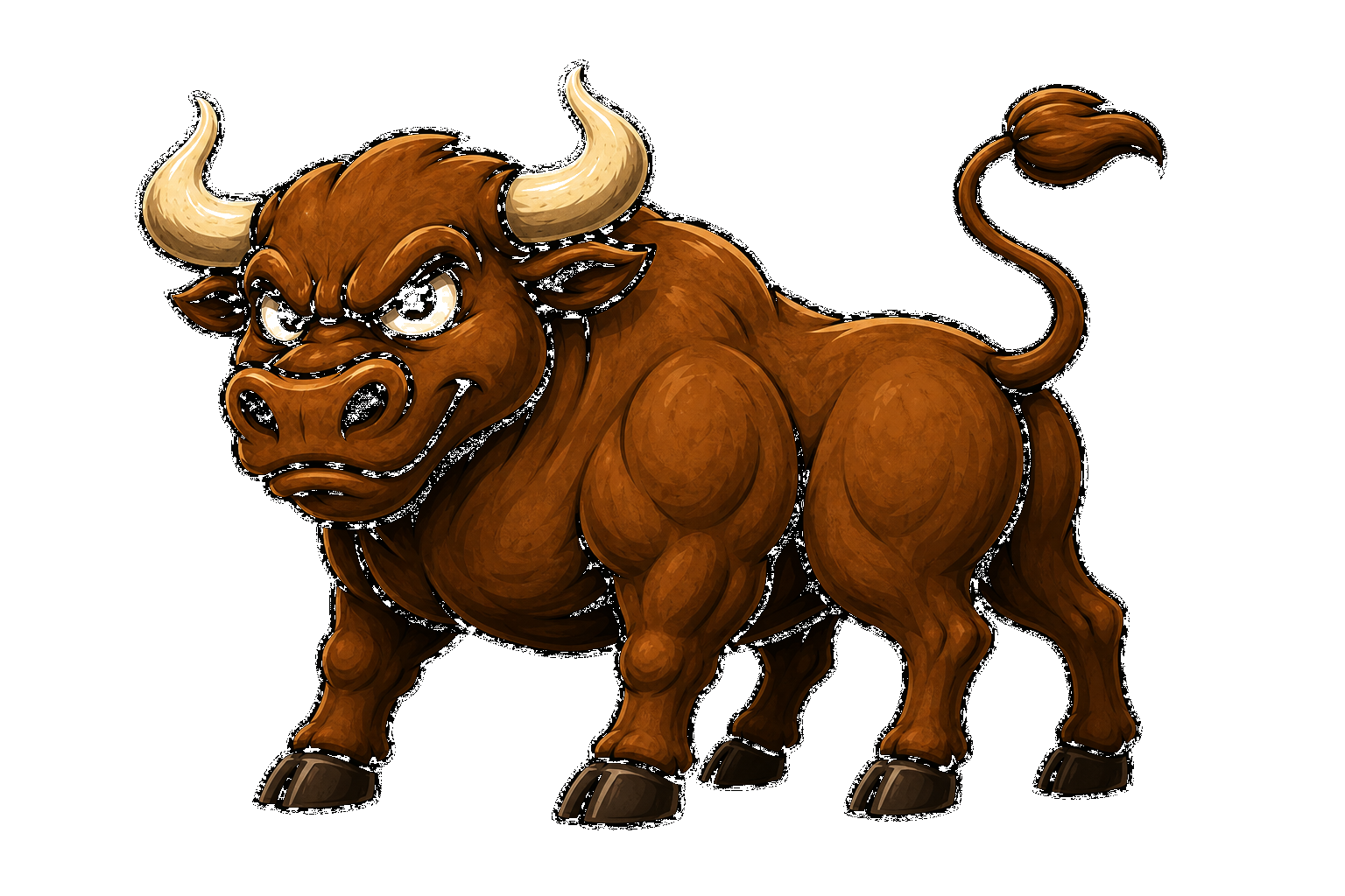 Fart Bull mascot